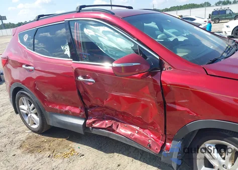 2013 Hyundai Santa Fe Sport 2.0T z USA, uszkodzony, nr VIN 5XYZU3LA9DG118498